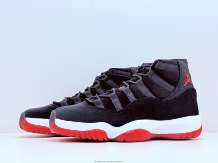 Air Jordan 11 High Rare Air 'Black / Red' view 7