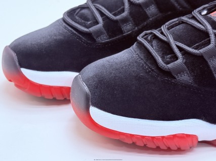 Air Jordan 11 High Rare Air 'Black / Red' view 10