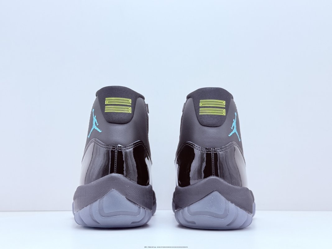Air Jordan 11 High Rare Air 'Black / Blue' view