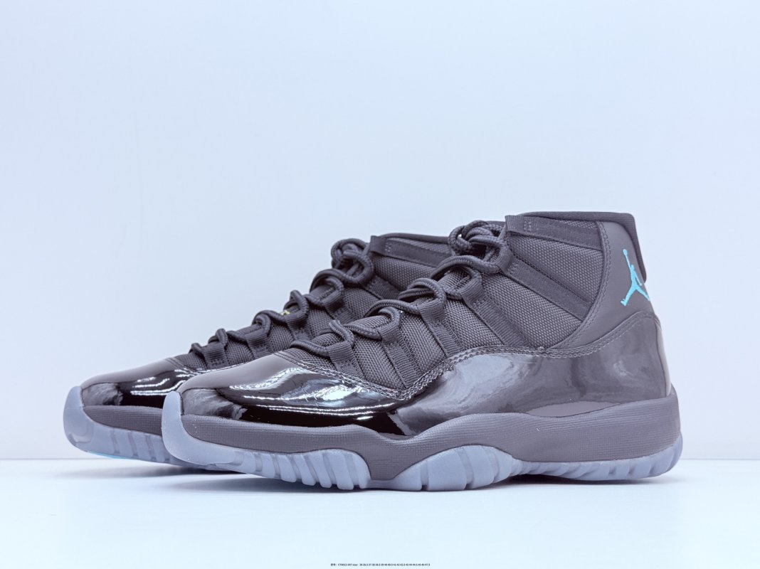 Air Jordan 11 High Rare Air 'Black / Blue' view