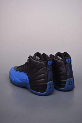 Air Jordan 12 'Black / Blue' view 2