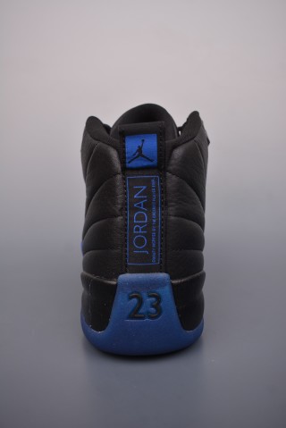 Air Jordan 12 'Black / Blue' view 4