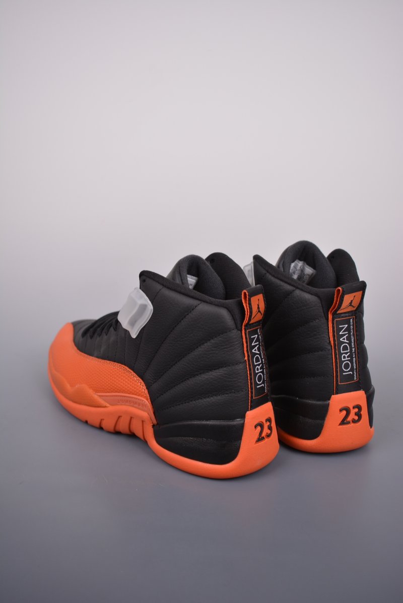 Air Jordan 12 Brilliant Orange 'Black / Orange' view