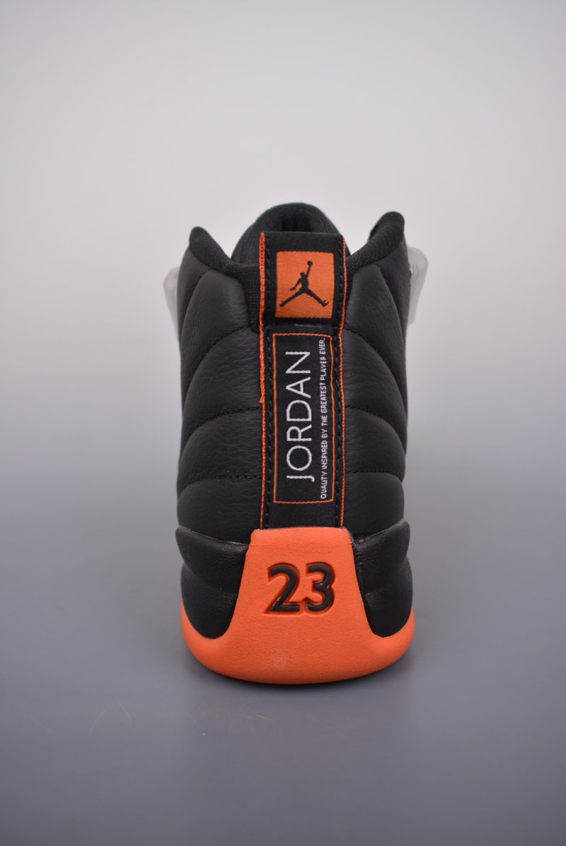 Air Jordan 12 Brilliant Orange 'Black / Orange' view