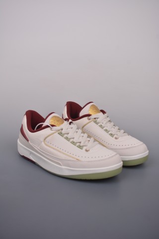 Air Jordan 2 Low Retro 'White / Orange' view 1