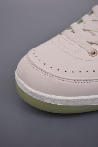 Air Jordan 2 Low Retro 'White / Orange' view 6