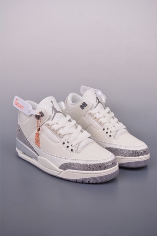 Air Jordan 3 Retro 'White / Grey' view 1