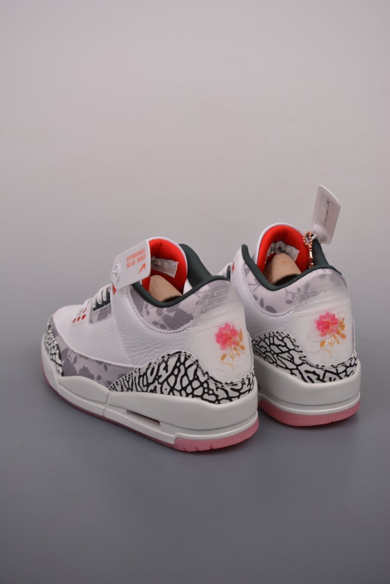 Air Jordan 3 Retro 'Grey / Beige / Pink' view