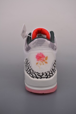 Air Jordan 3 Retro 'Grey / Beige / Pink' view 4