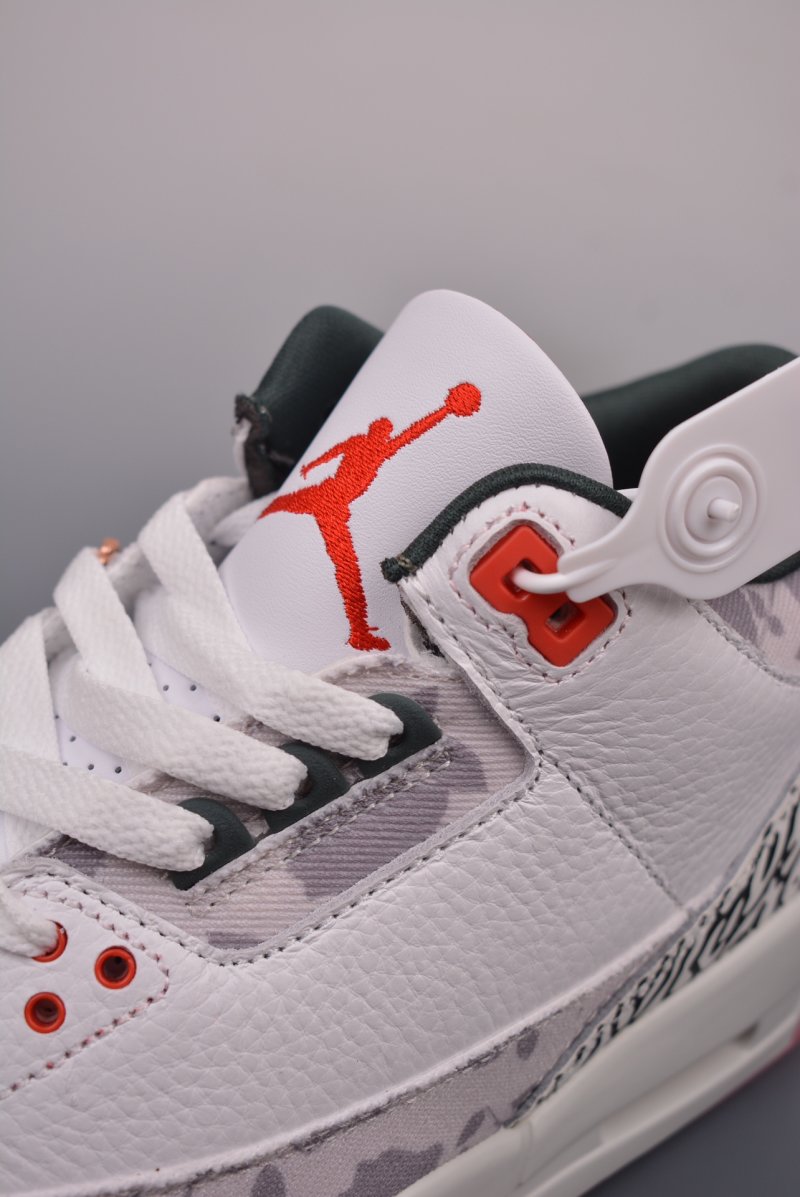 Air Jordan 3 Retro 'Grey / Beige / Pink' view