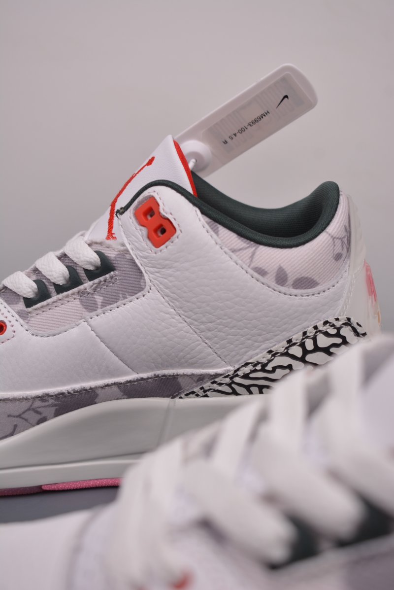 Air Jordan 3 Retro 'Grey / Beige / Pink' view