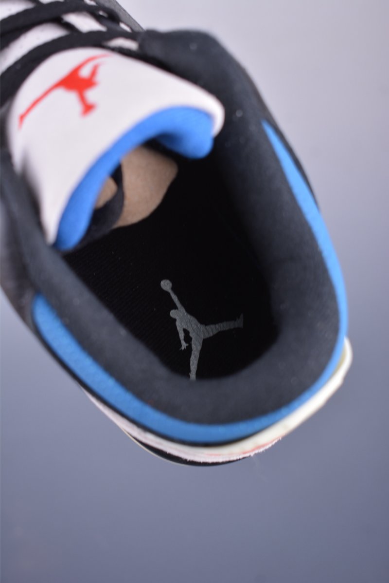 Air Jordan 3 Retro 'Black / Grey / Blue' view