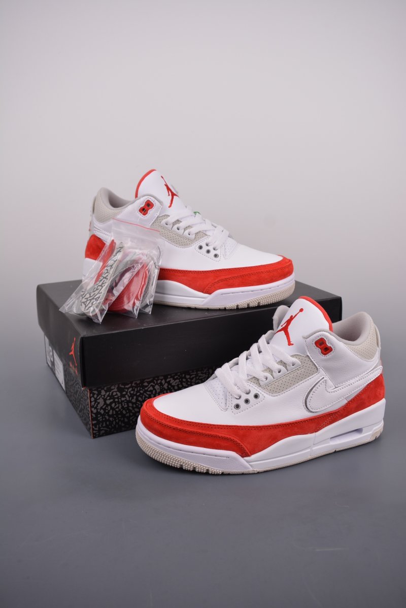 Air Jordan 3 Retro Low 'White / Red' view