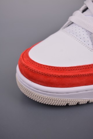 Air Jordan 3 Retro Low 'White / Red' view 6