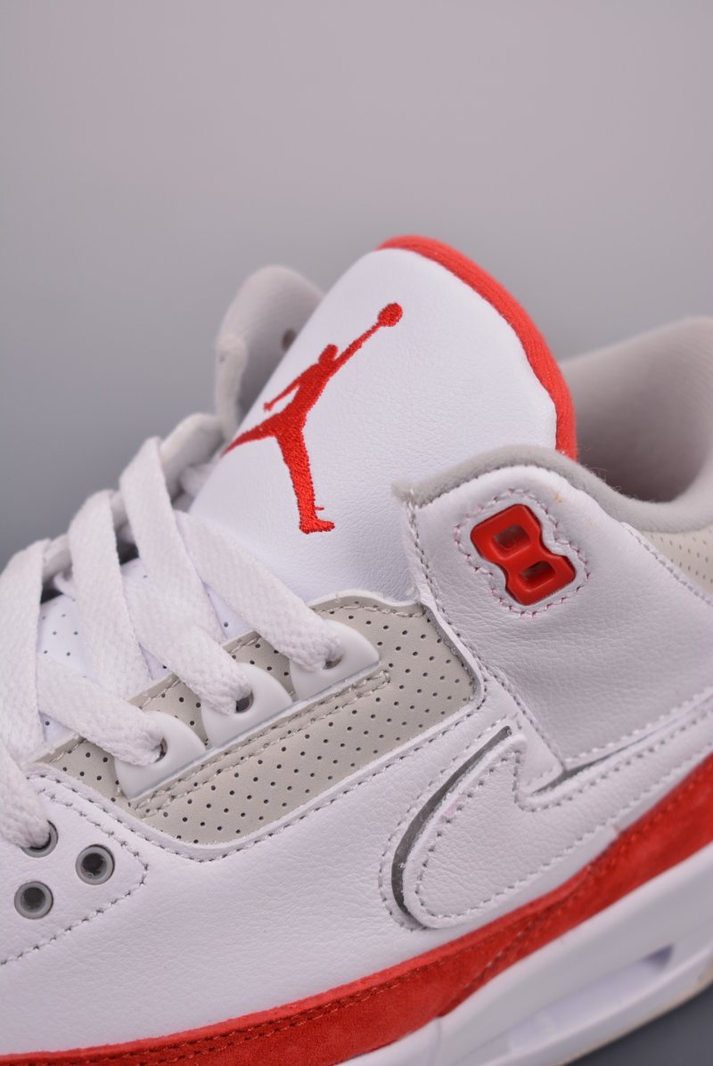 Air Jordan 3 Retro Low 'White / Red' view