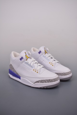 Air Jordan 3 Retro 'Lakers' view 1