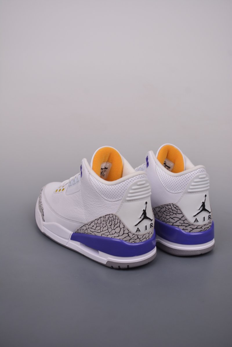 Air Jordan 3 Retro 'Lakers' view