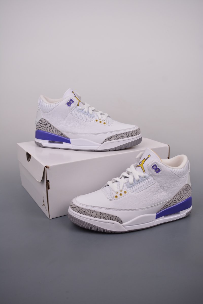 Air Jordan 3 Retro 'Lakers' view