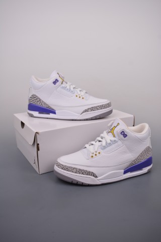 Air Jordan 3 Retro 'Lakers' view 5