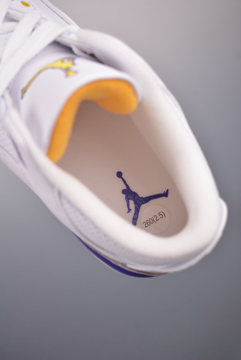 Air Jordan 3 Retro 'Lakers' view