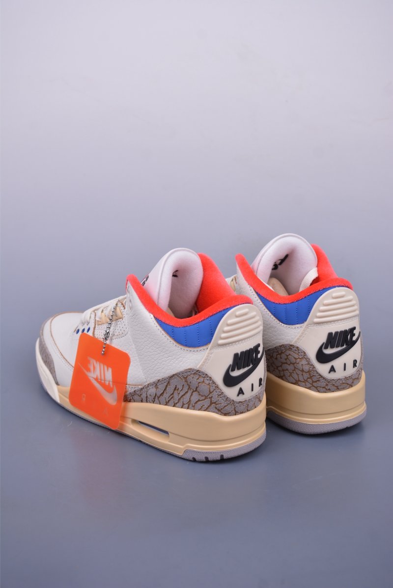 Air Jordan 3 Retro 'White / Red / Blue' view