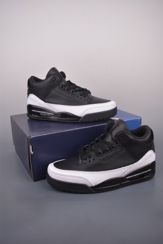 Air Jordan 3 Retro 'Black / White' view 5