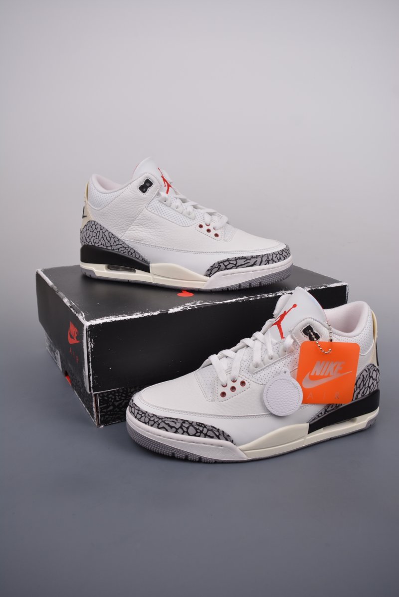 Air Jordan 3 'White Cement Reimagined' view