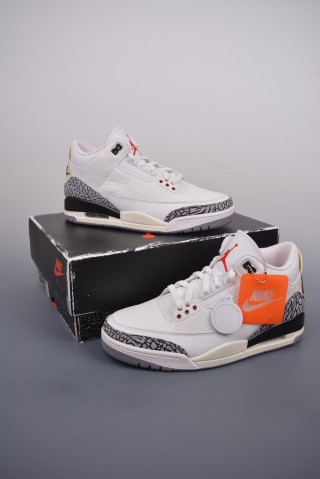 Air Jordan 3 'White Cement Reimagined' view 5