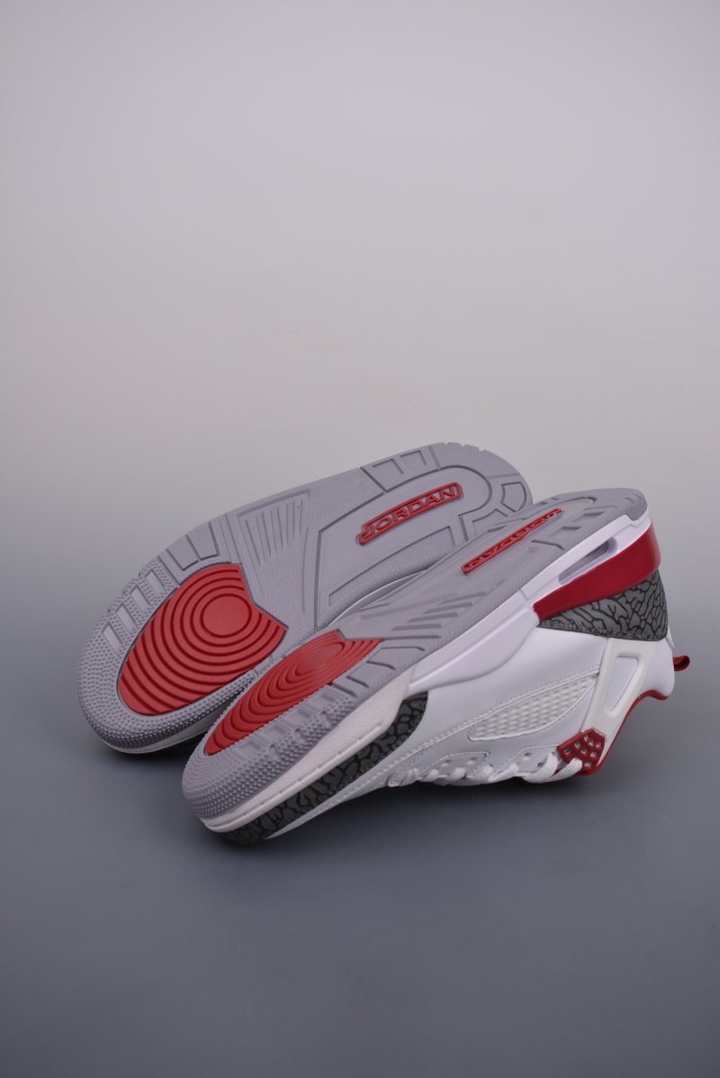 Jordan Spizike Low 'White / Red' view