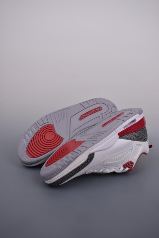 Jordan Spizike Low 'White / Red' view 3