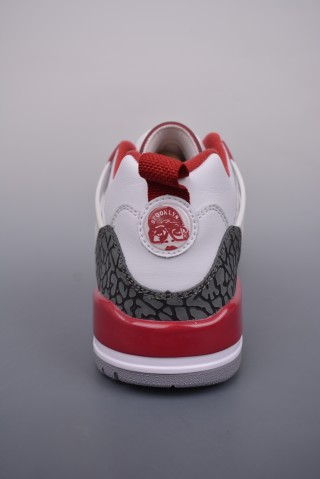 Jordan Spizike Low 'White / Red' view 4