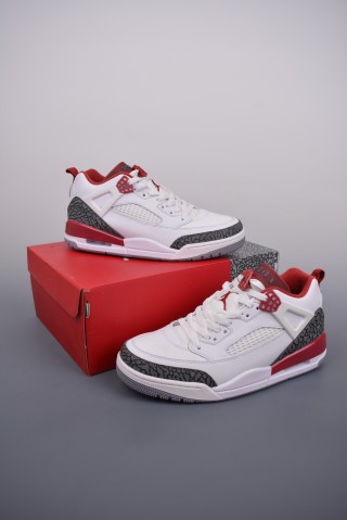 Jordan Spizike Low 'White / Red' view 5