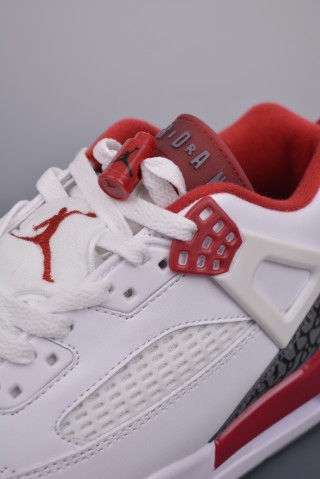 Jordan Spizike Low 'White / Red' view 7