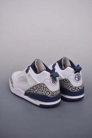 Jordan Spizike Low 'White' view 2