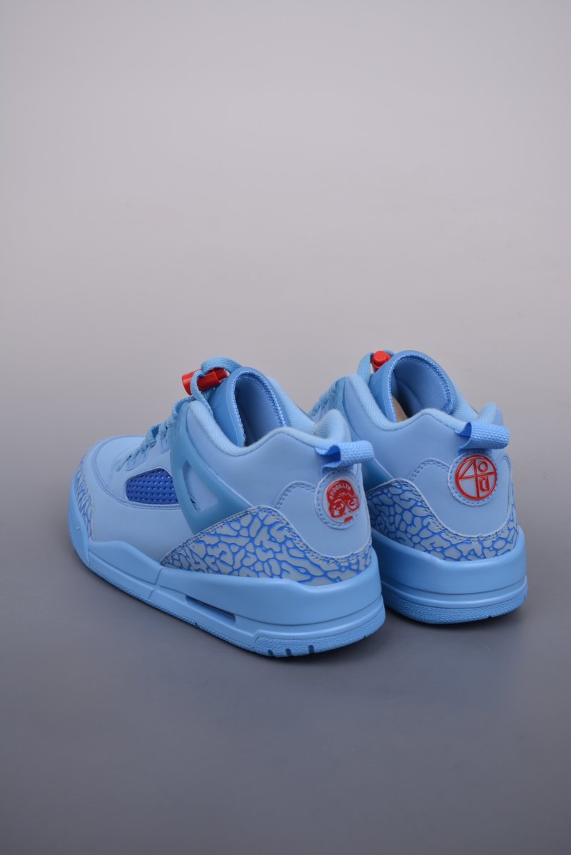 Jordan Spizike Low 'White / Red' view