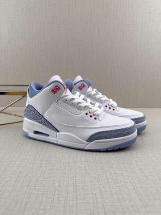 Air Jordan 3 Retro 'White' view 3