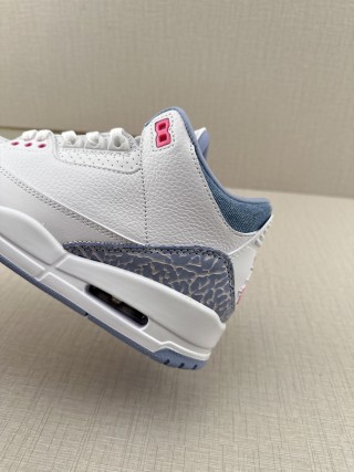 Air Jordan 3 Retro 'White' view 8