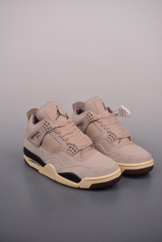 A Ma Maniére x Jordan Air Jordan 4 'Fossil Stone' view 1