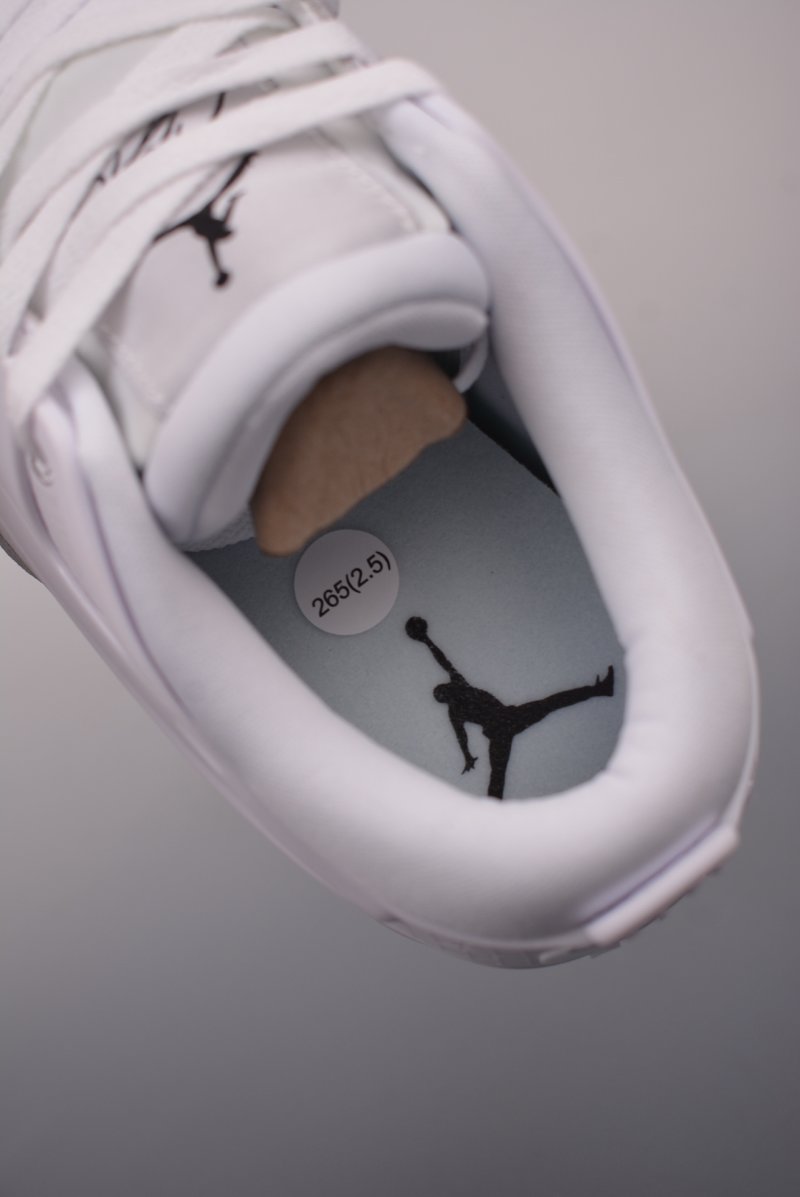 Air Jordan 4 Low 'White / Silver' view