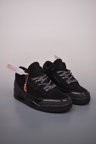 Air Jordan 4 Retro 'Black' view 1