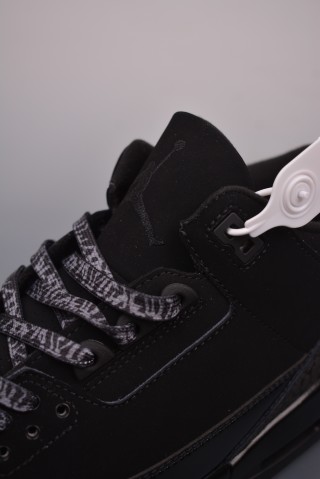 Air Jordan 4 Retro 'Black' view 7