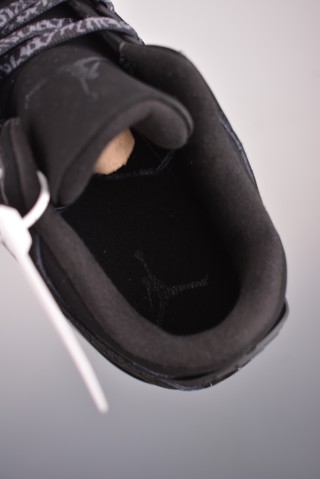 Air Jordan 4 Retro 'Black' view 9