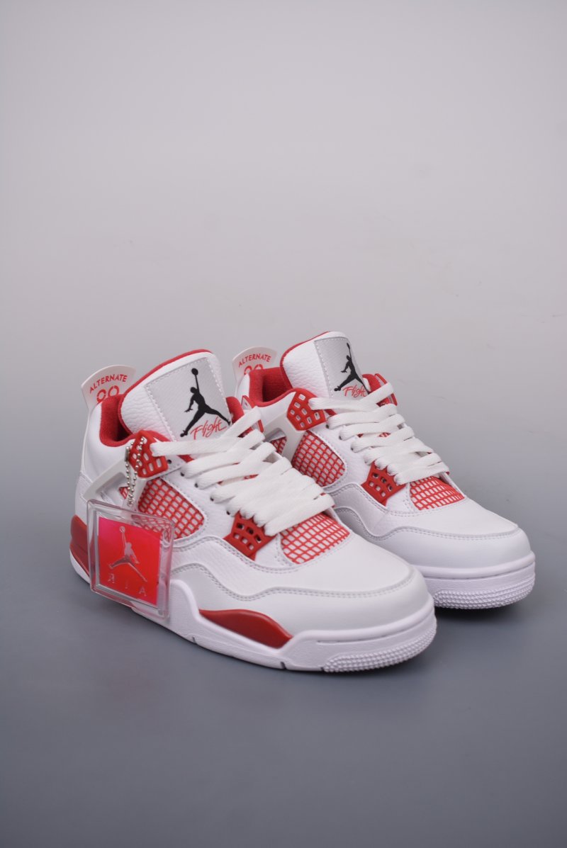 Air Jordan 4 Retro 'White / Red'