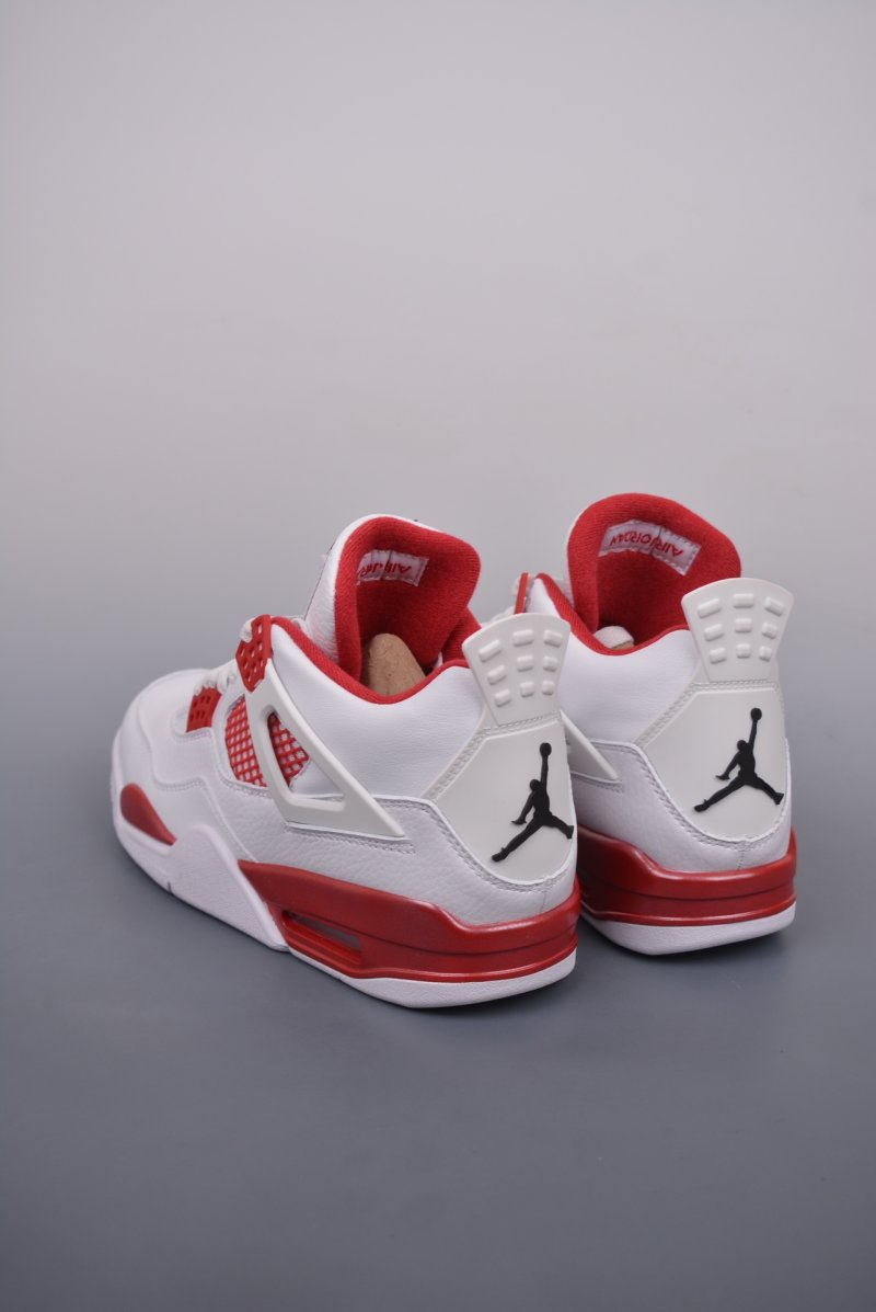 Air Jordan 4 Retro 'White / Red' view