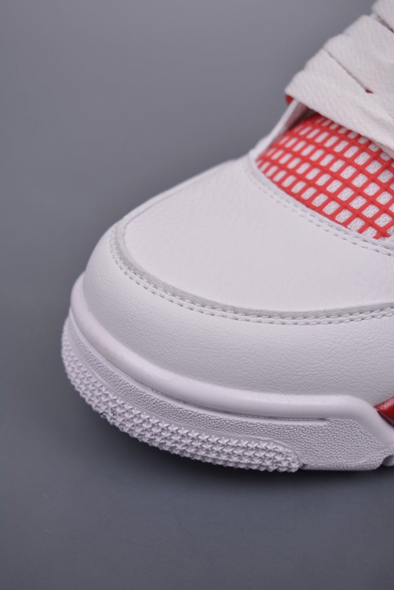 Air Jordan 4 Retro 'White / Red' view