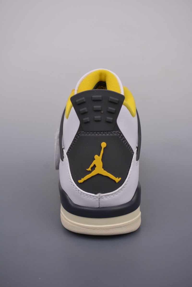 Air Jordan 4 Retro 'Black / White / Yellow' view
