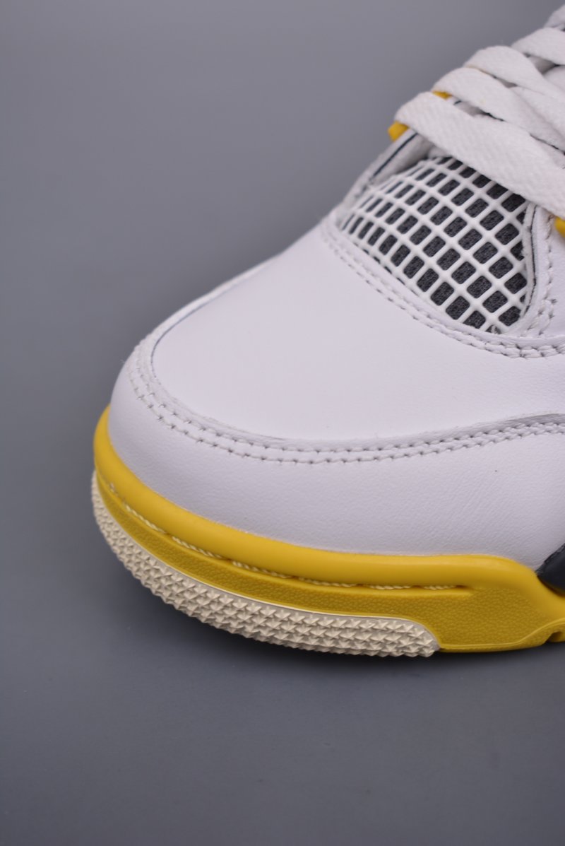Air Jordan 4 Retro 'Black / White / Yellow' view