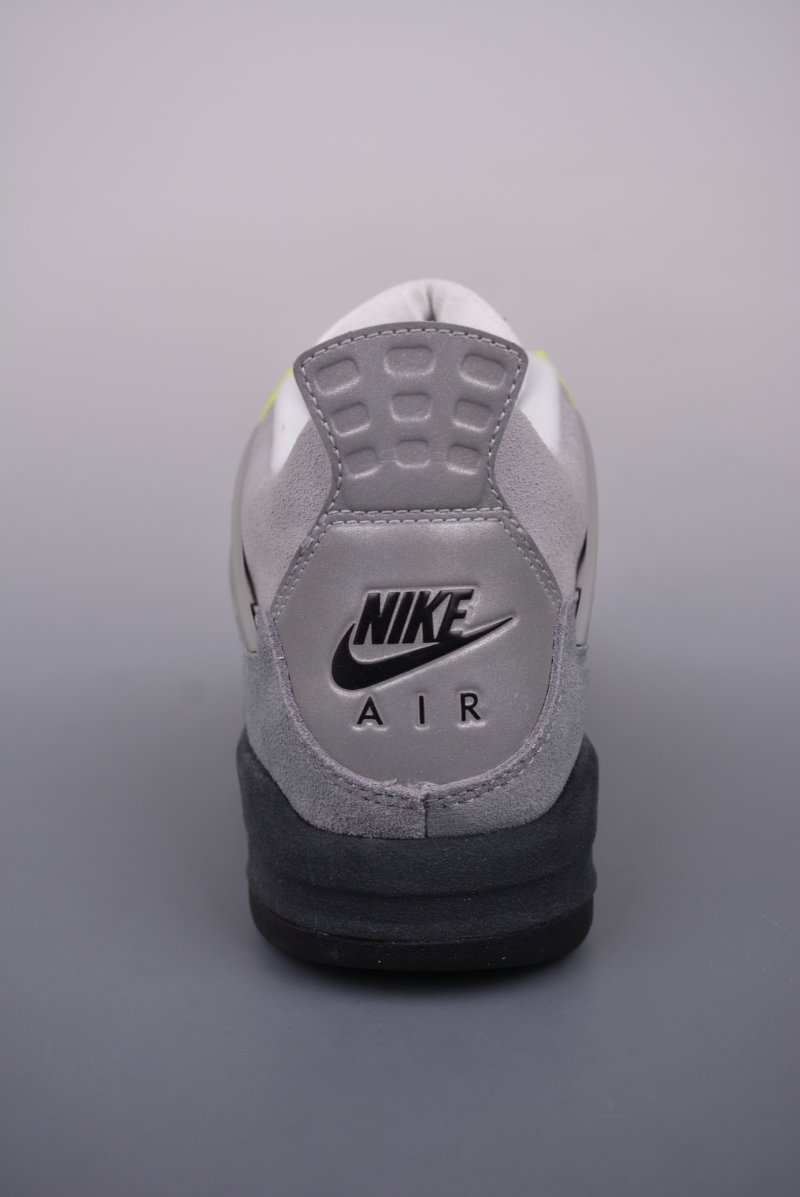 Air Jordan 4 Retro 'Grey / Green' view