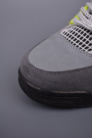 Air Jordan 4 Retro 'Grey / Green' view 6