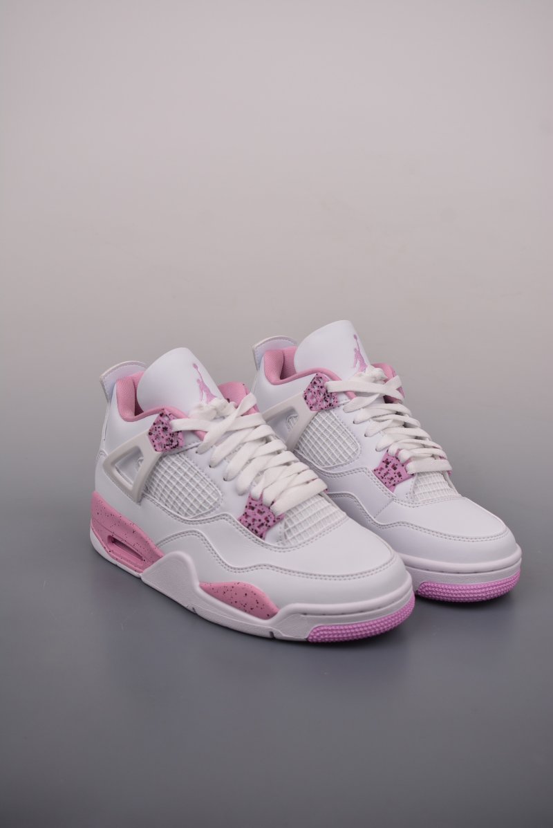 Air Jordan 4 Retro 'White / Pink'